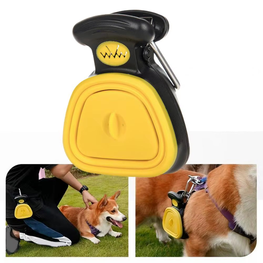 Pet Pooper Scooper Foldable Pooper Scooper with Decomposable Bags for Easy Pet Cleanup Travel Dog Litter Picker Shovel for Clean